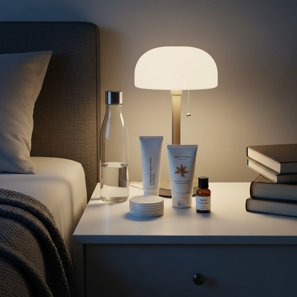 Abendliche Pflegeroutine