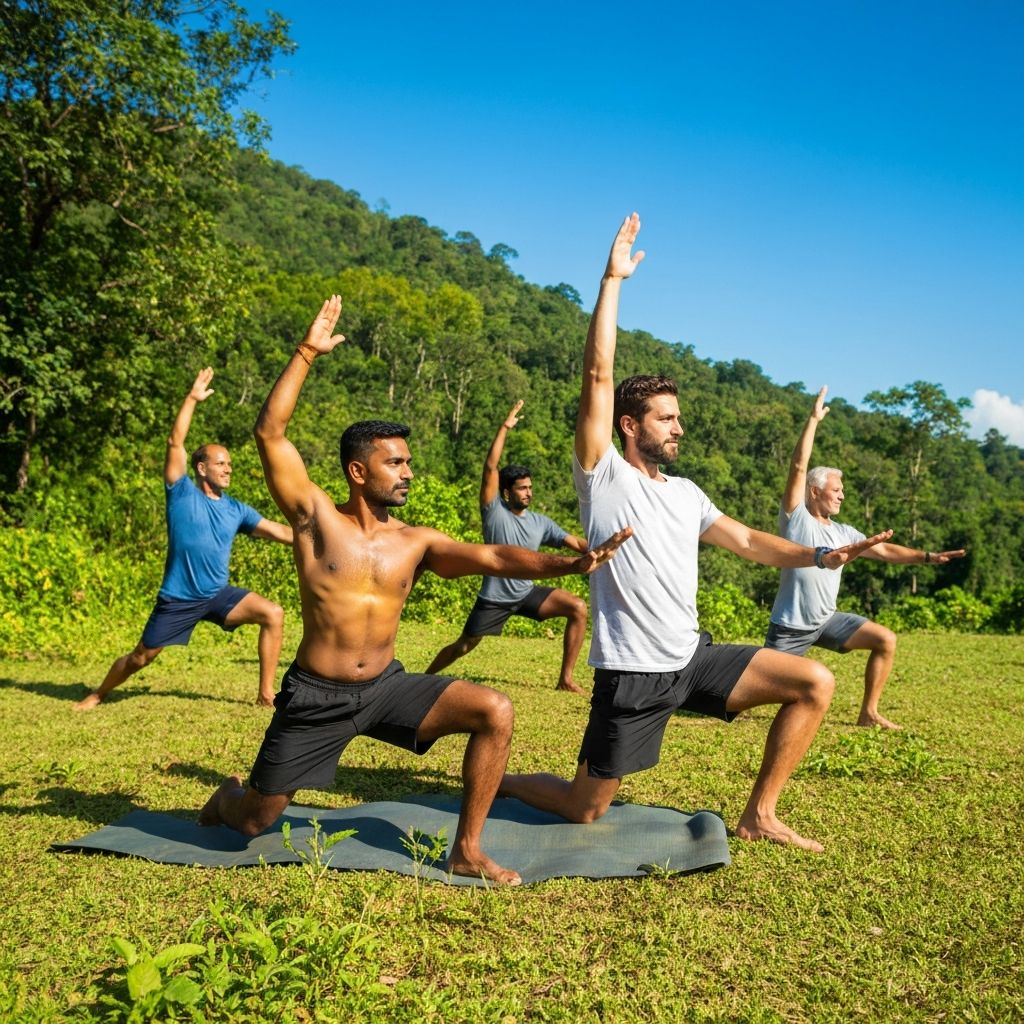 Aktiver Lebensstil für Männer